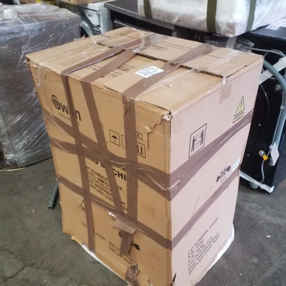 BOXED SWAN SW75110B 7KG 1200 SPIN FREESTANDING WASHING MACHINE
