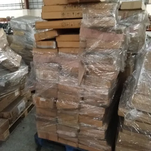 PALLET OF ASSORTED HOUSEHOLD GOODS AND PRODUCTS TO INCLUDE; FLATPACK FURNITURE ETC