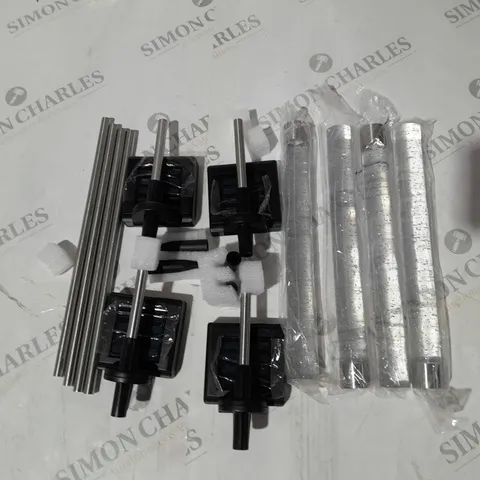 BOXED BELL & HOWELL GLIMMER STICKS SET OF 4 SOLAR PATHWAY LIGHTS
