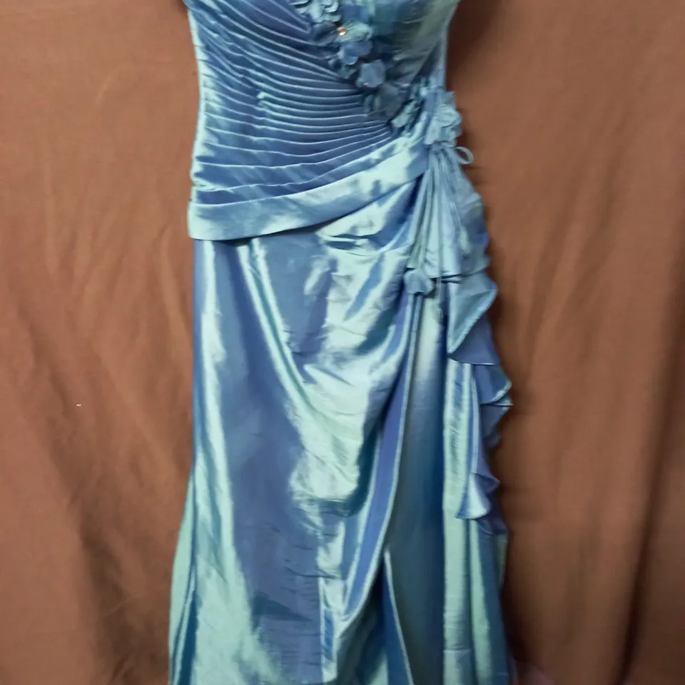 RUBY PROM SEA GREEN OCCASIONAL DRESS - 8