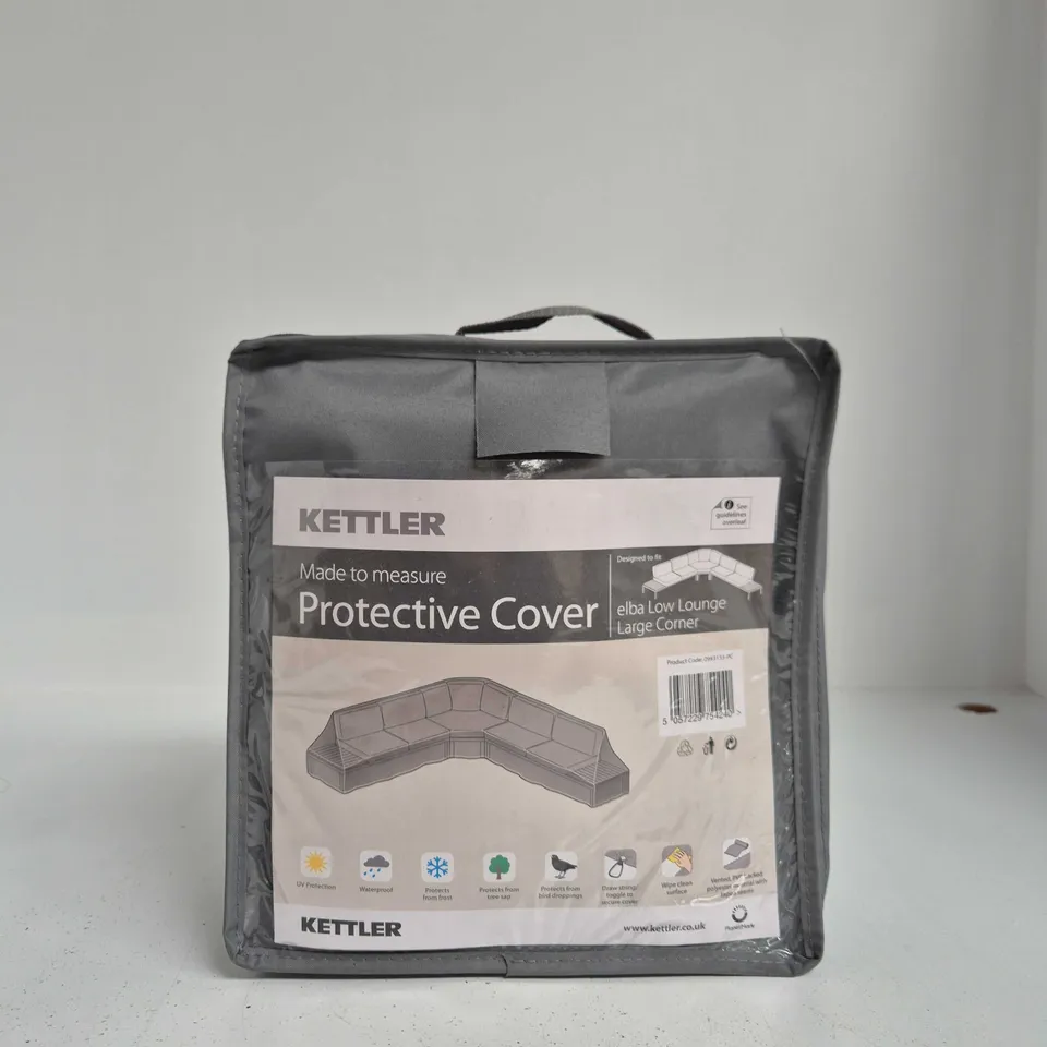 KETTLER PROTECTIVE COVER FOR ELBA LOW LOUNGE LARGE CORNER