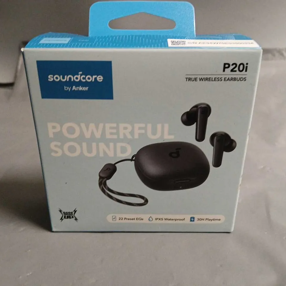 SEALED SOUNDCORE BY ANKER P20I TRUE WIRELESS EARBUDS