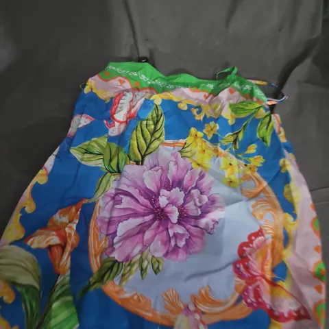 ANTHROPOLOGIE FLORAL PRINT DRESS - XS