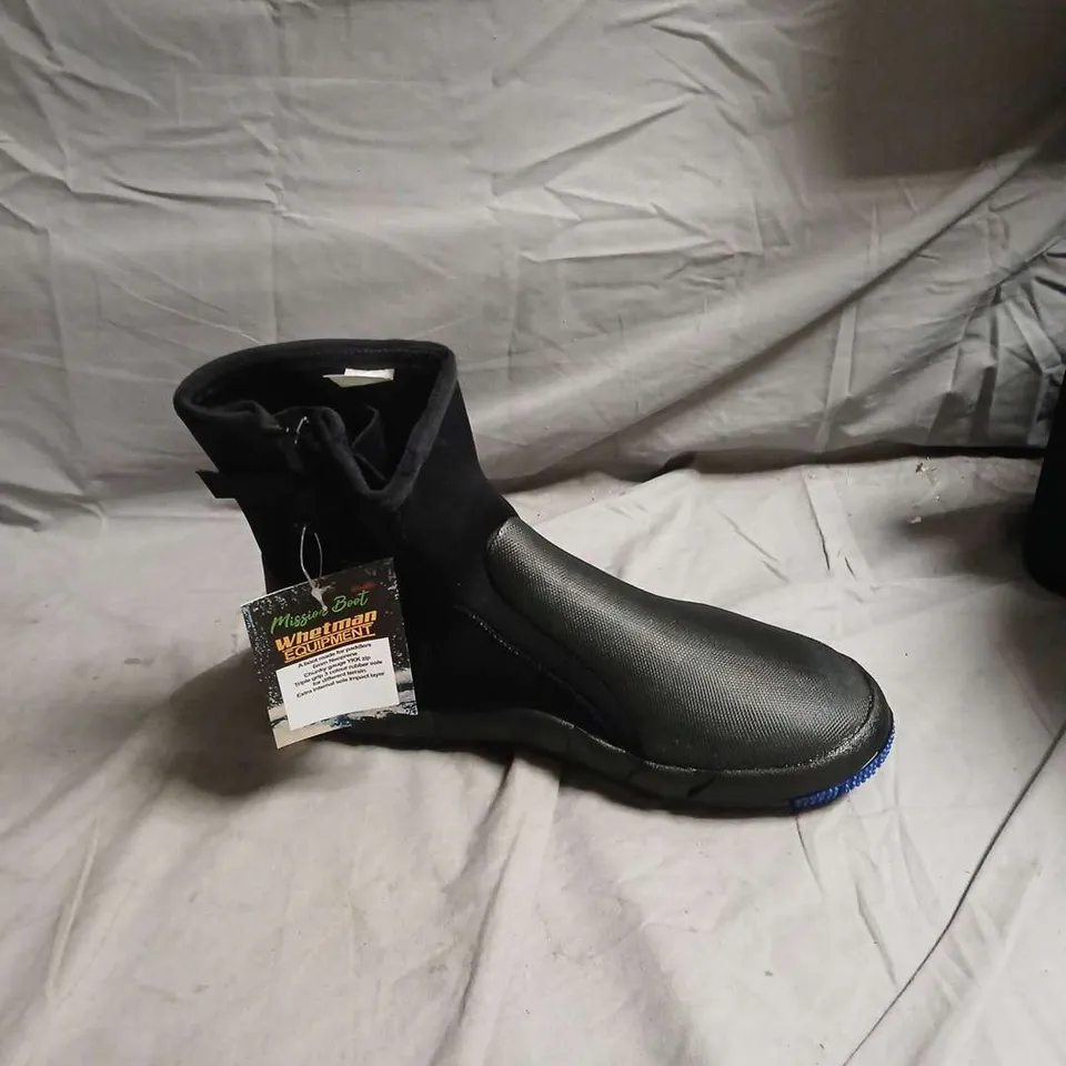 MISSION BOOT WETMAN EQUIPMENT – NEOPRENE PADDLING BOOT, BLACK - SIZE UK 11