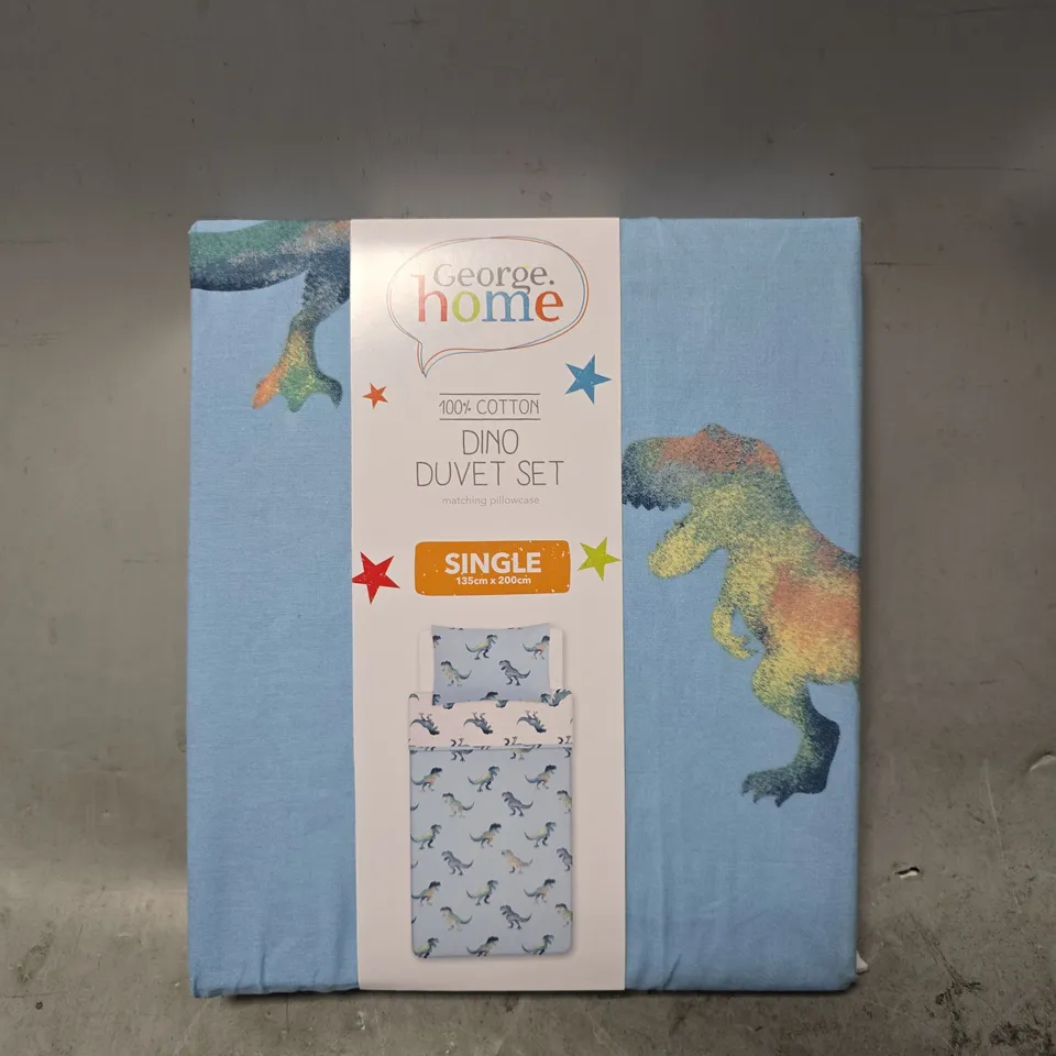 DINO DUVET SET  - SINGLE BED