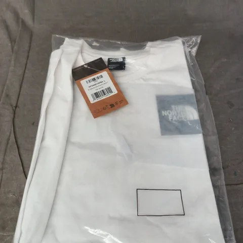 THE NORTH FACE MOUNTAIN PHOTO BOX TEE – WHITE, MEN'S L