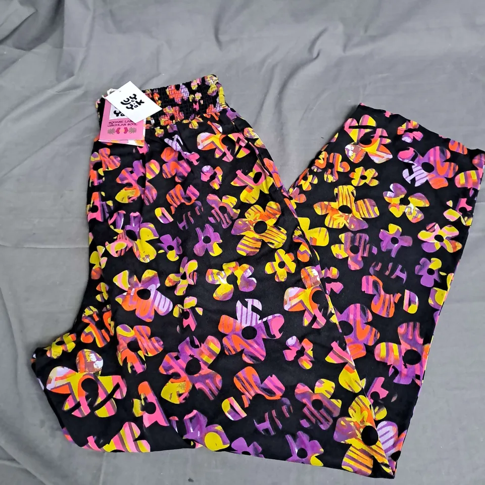LUCY & YAK ALEXA TROUSERS IN ALANA MULTI SIZE L