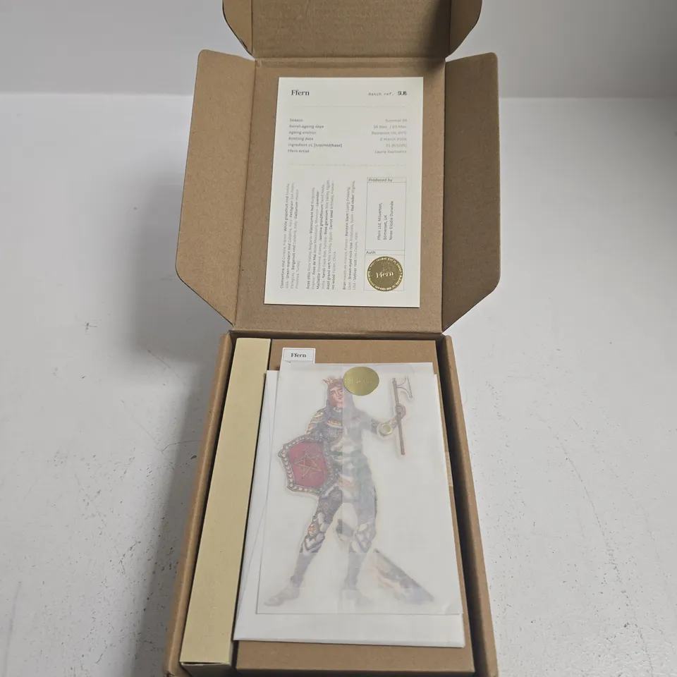 FFERN PERFUME SET – KNIGHT ILLUSTRATION (CERTIFICATE OF AUTHENTICITY)