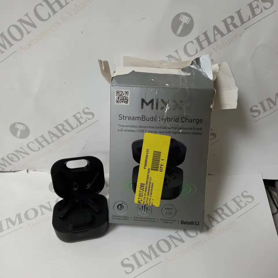 BOXED MIXX STREAMBUDS HYBRID CHARGE