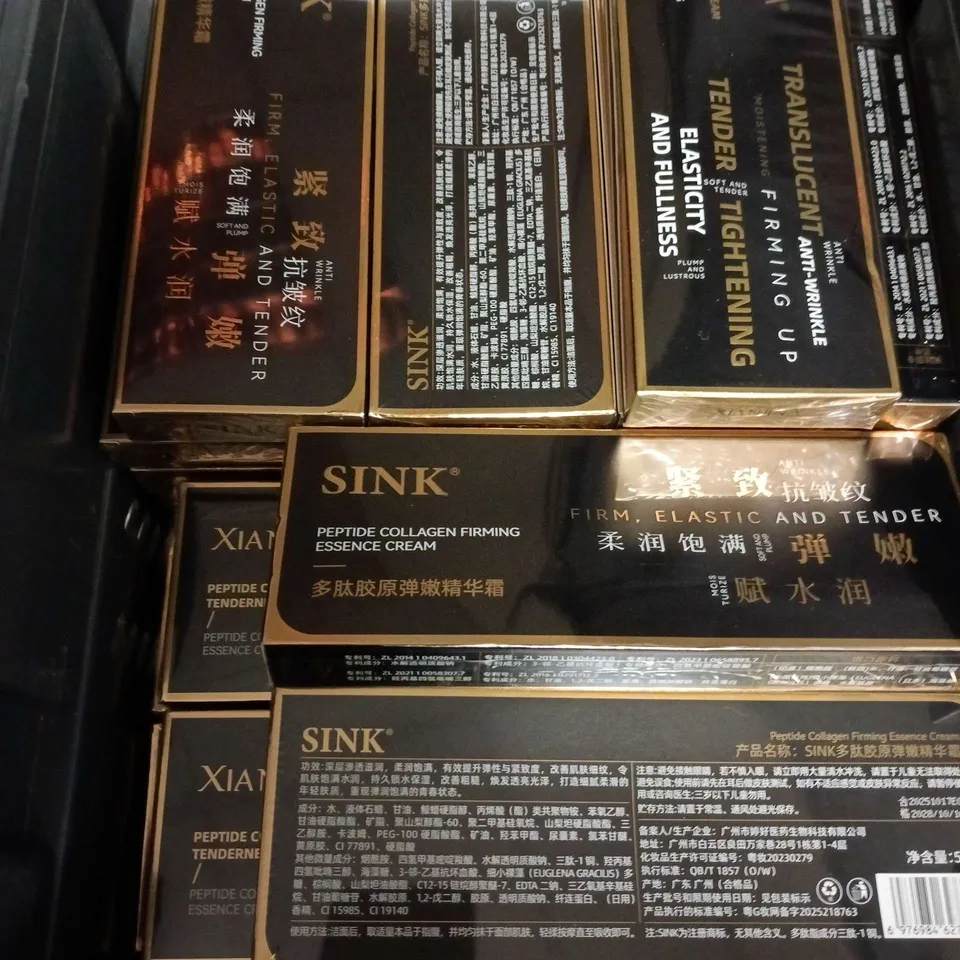 APPROXIMATELY 35 X SINK PEPTIDE COLLAGEN FIRMING ESSENCE CREAM – BOXED