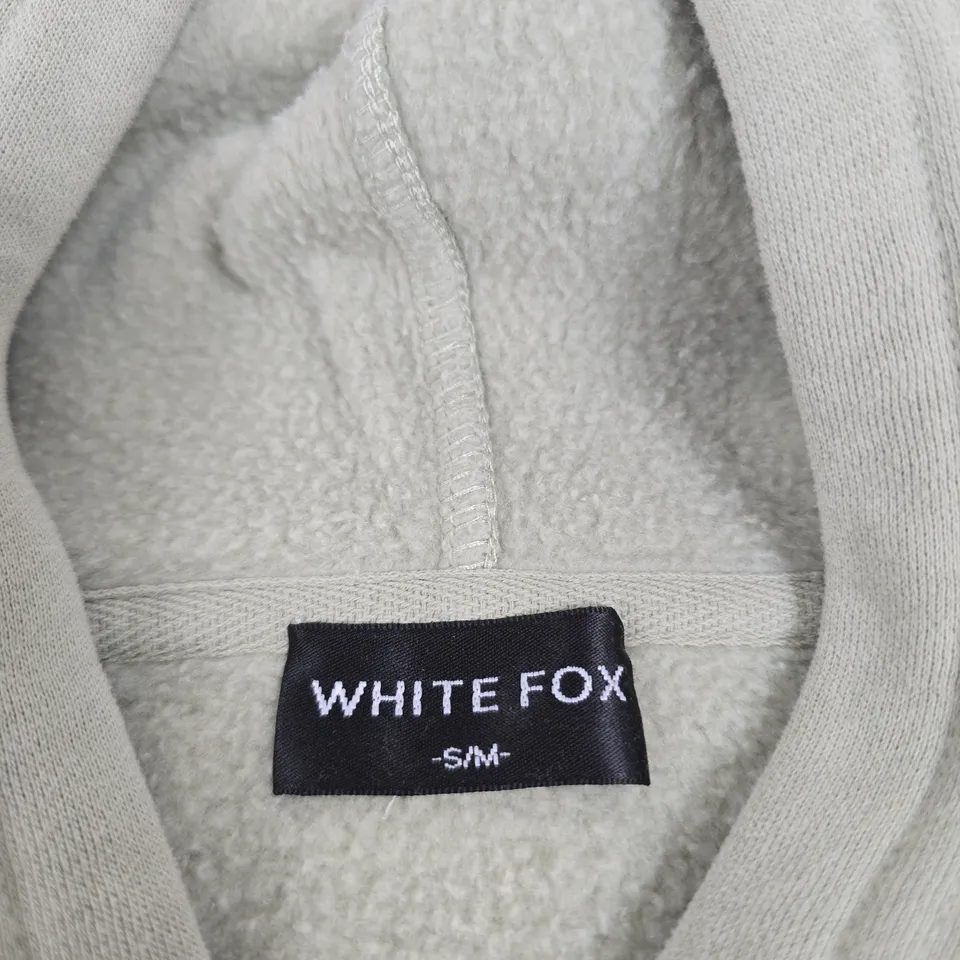 WHITE FOX HOODIE VOL.3 – LIGHT GREY, UK S/M