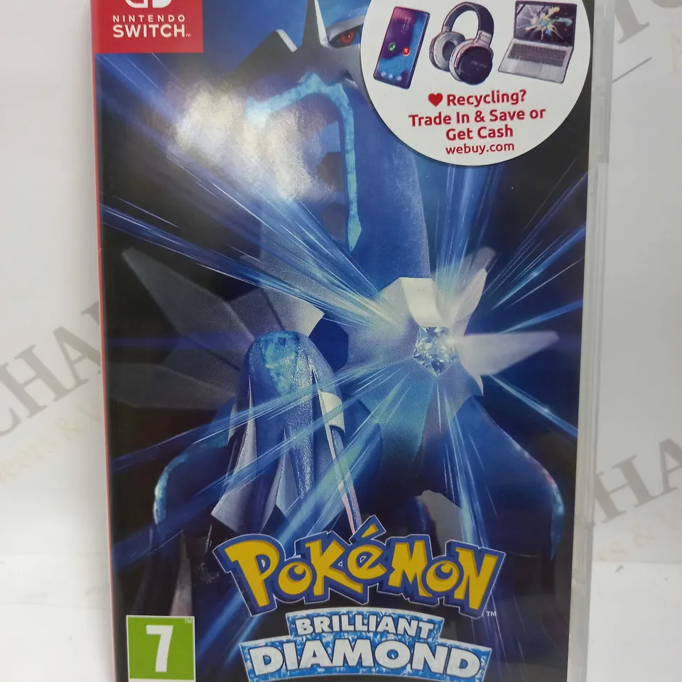 POKEMON BRILLIANT DIAMOND NINTENDO SWITCH GAME