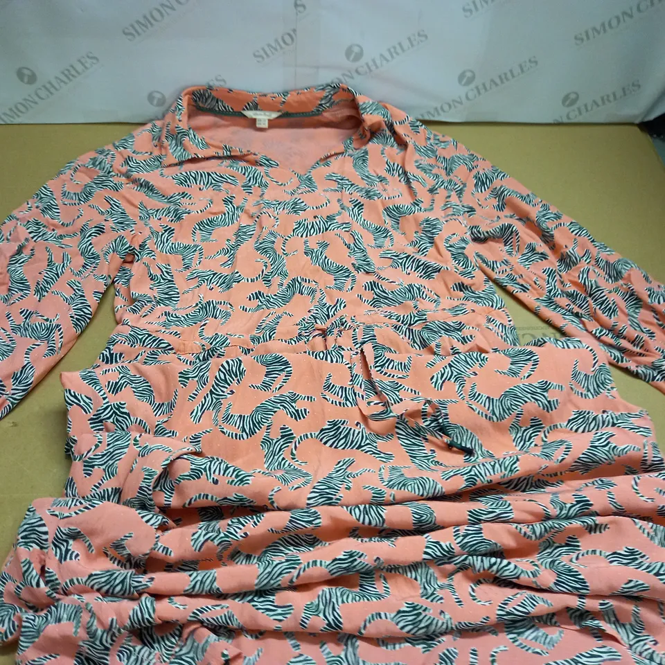 WHITE STUFF PINK CAT THEMED DRESS - UK 12