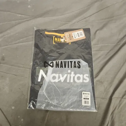 NAVITAS (ANGLING OUTFITTERS) IDENTITY BOX TEE – BLACK, UK 4XL