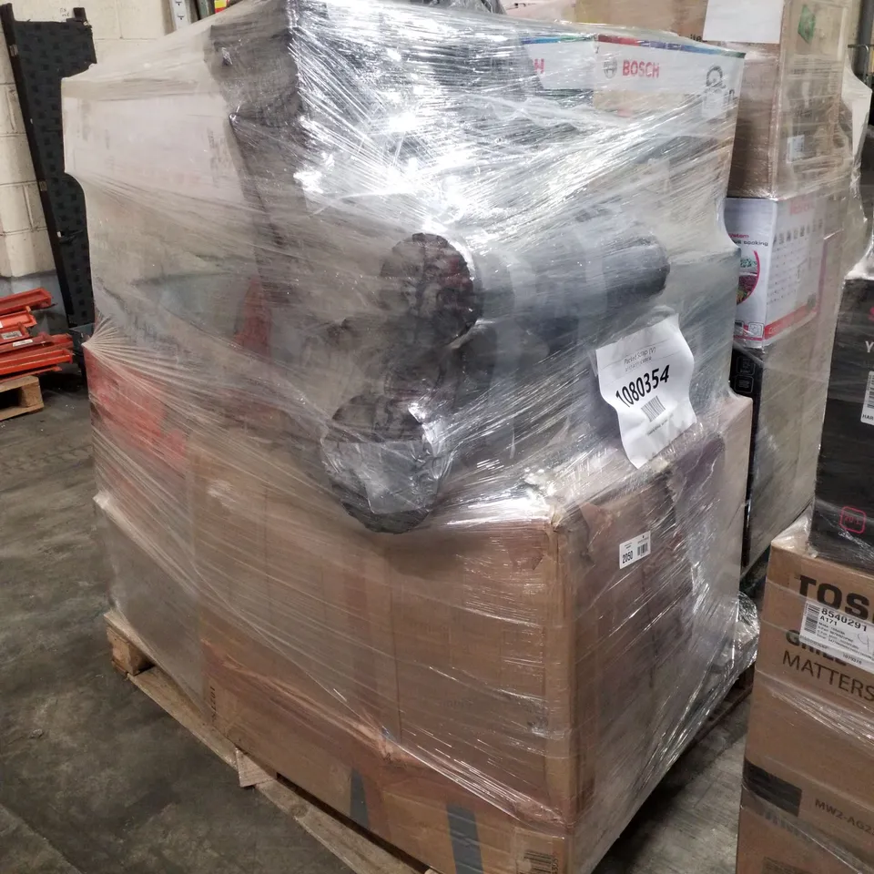 PALLET OF APPROXIMATELY 15 UNPROCESSED RAW RETURN HOUSEHOLD AND ELECTRICAL GOODS TO INCLUDE;