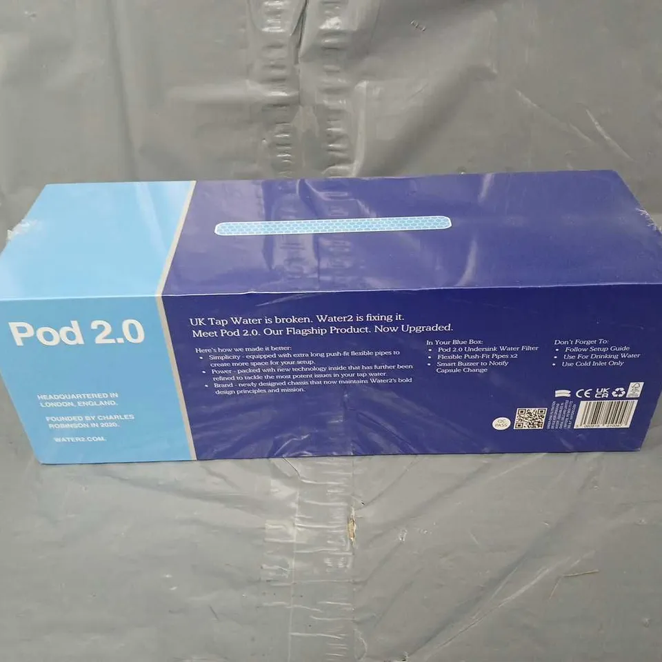 SEALED WATER2 POD 2.0 UNDERSINK WATER FILTER