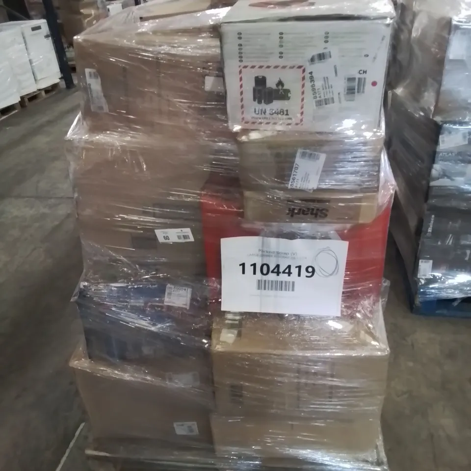 PALLET OF APPROXIMATELY 20 UNPROCESSED RAW RETURN HOUSEHOLD AND ELECTRICAL GOODS TO INCLUDE;