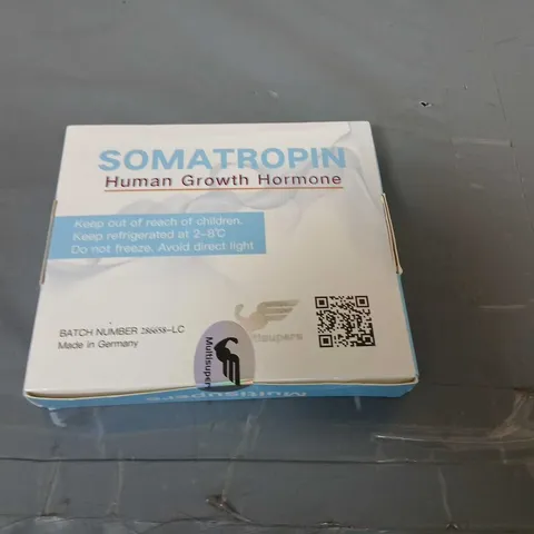 THREE SOMATROPIN (HUMAN GROWTH HORMONE) BOXED MEDICAL BOX