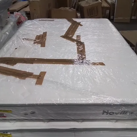 QUALITY BAGGED NOVILLA 23CM MEDIUM GEL MEMORY FOAM POCKET SPRUNG MATTRESS - 135CM DOUBLE
