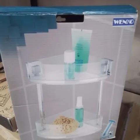 BOXED ABION SHOWER CADDY/CORNER SHELVING UNIT