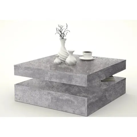 BOXED DOWNER BLOCK COFFEE TABLE (1 BOX)