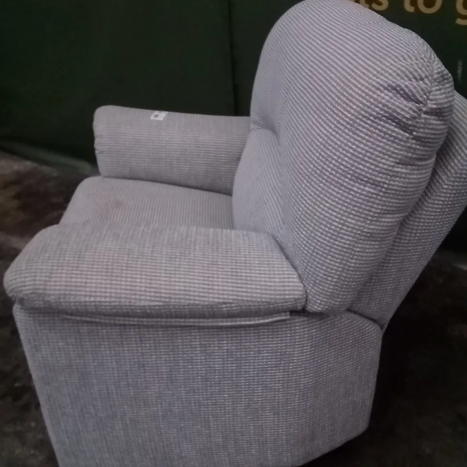 DESIGNER G PLAN MADE CHLOE GASH FABRIC ARM CHAIR