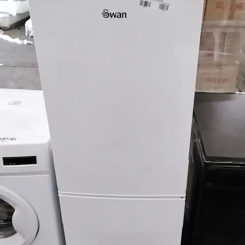 SWAN SR15880W 50CM WIDE 146 TALL FREESTANDING LOW FROST FRIDGE FREEZER WHITE