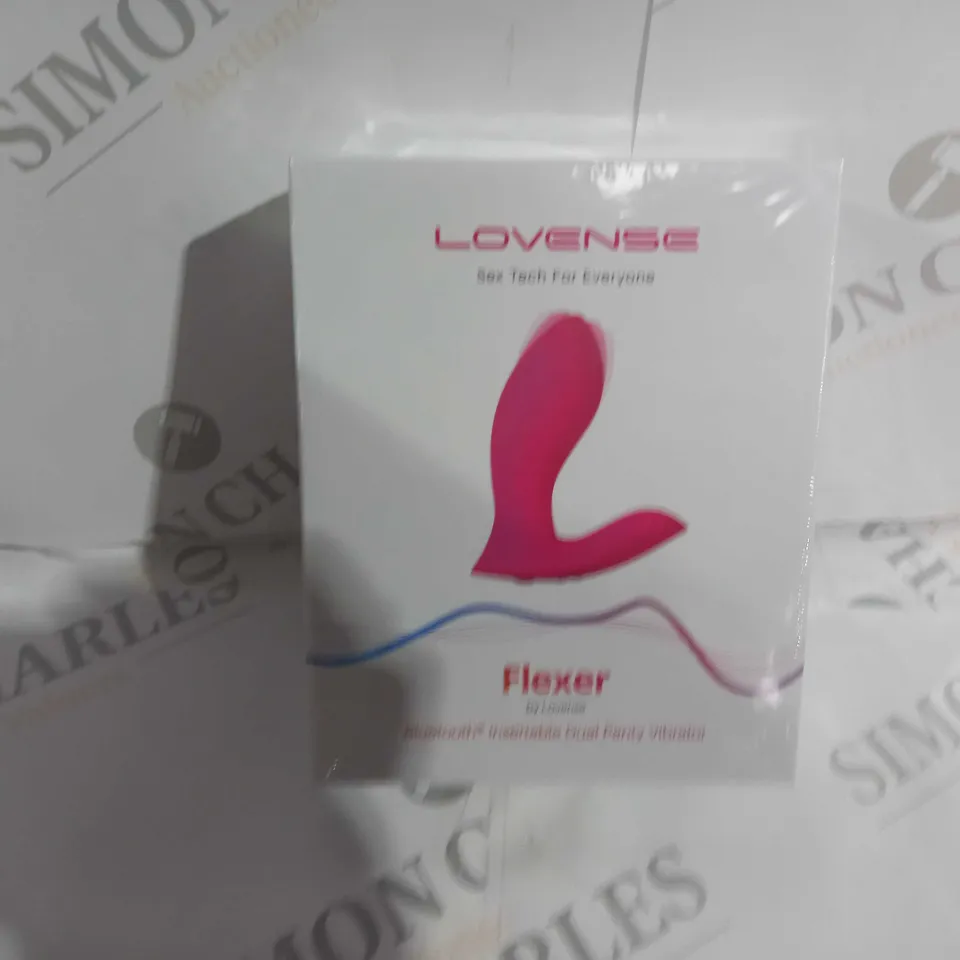 BOXED AND SEALED LOVENSE FLEXER BLUETOOTH DUAL PANTY VIBRATOR