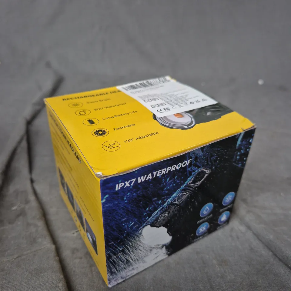 RECHARGEABLE TACTICAL ZOOM HEADLAMP 