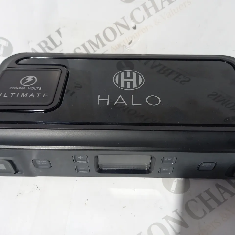 HALO BOLT ULTIMATE POWER BANK W/JUMP STARTER AIR COMPRESSOR & AC OUTLET