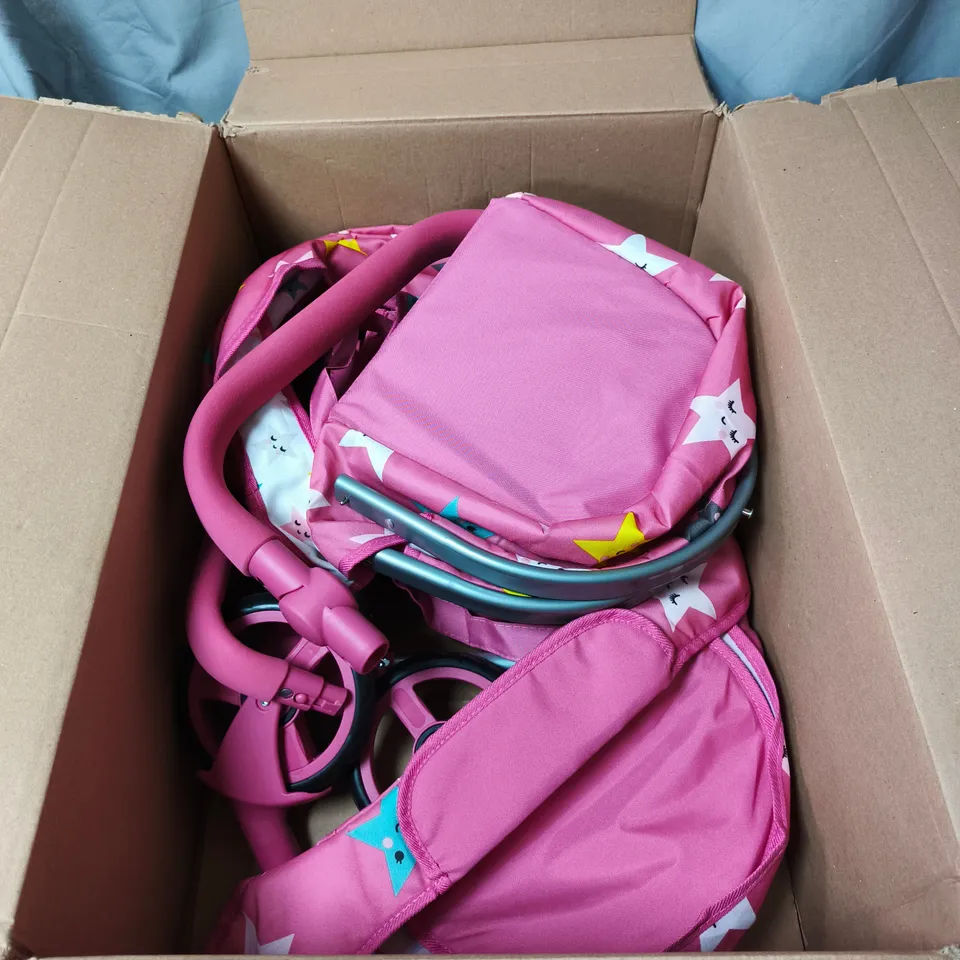 BOXED CONTI COSATTO DOLL PRAM IN PINK