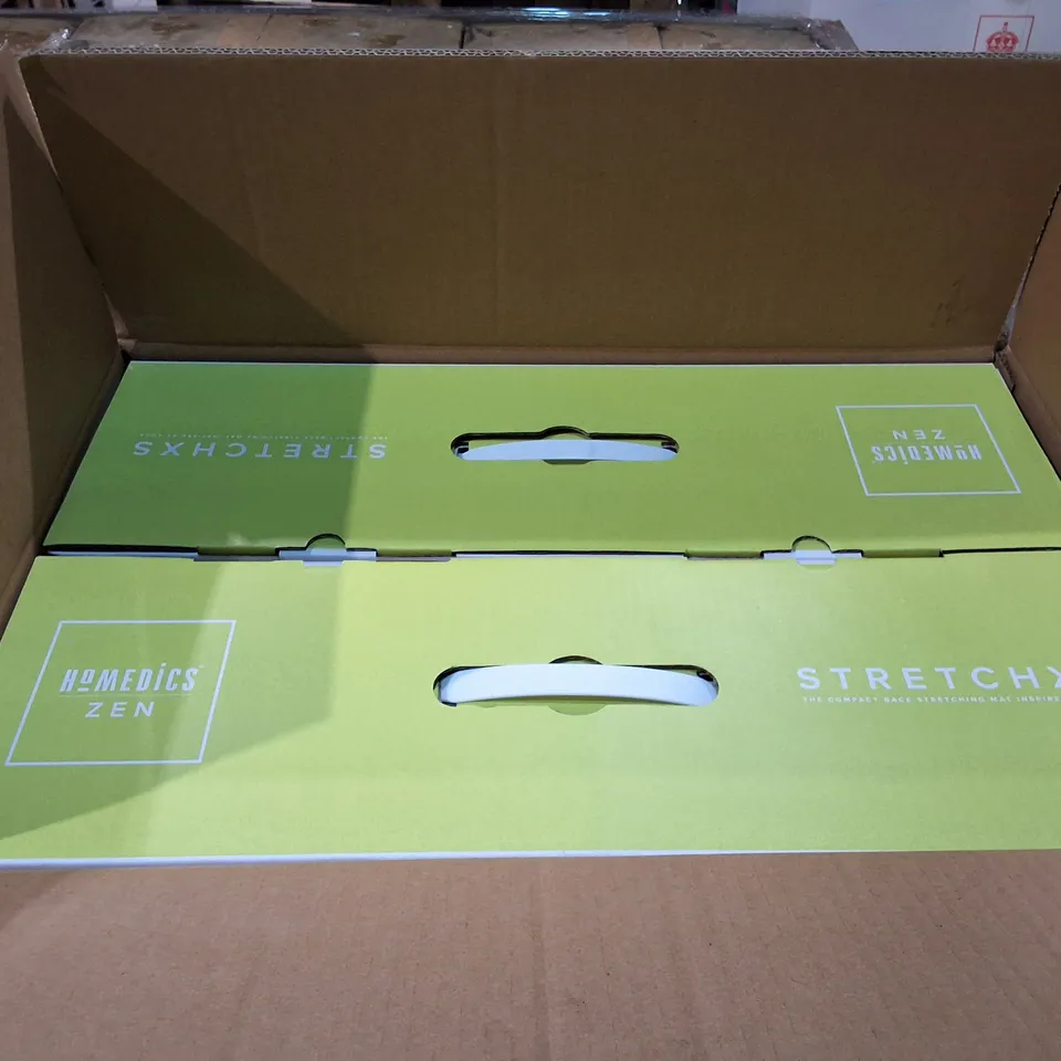 LOT OF 2 BOXED HOMEDICS STRETCH XS COMPACT BACK STRETCHING MATS - TYM-500
