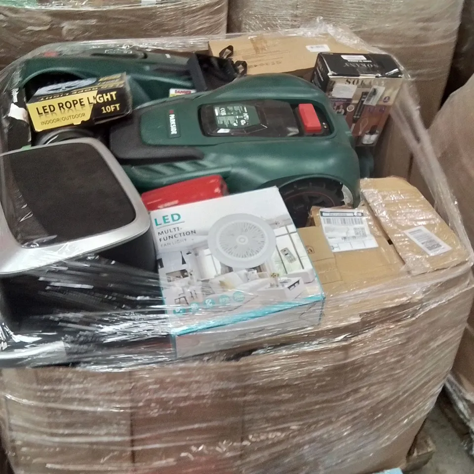 PALLET CONTAINING A LARGE QUANTITY OF ELECTRICAL PRODUCTS TO INCLUDE;HEATED BLANKET WATER FLOSSER,FAN