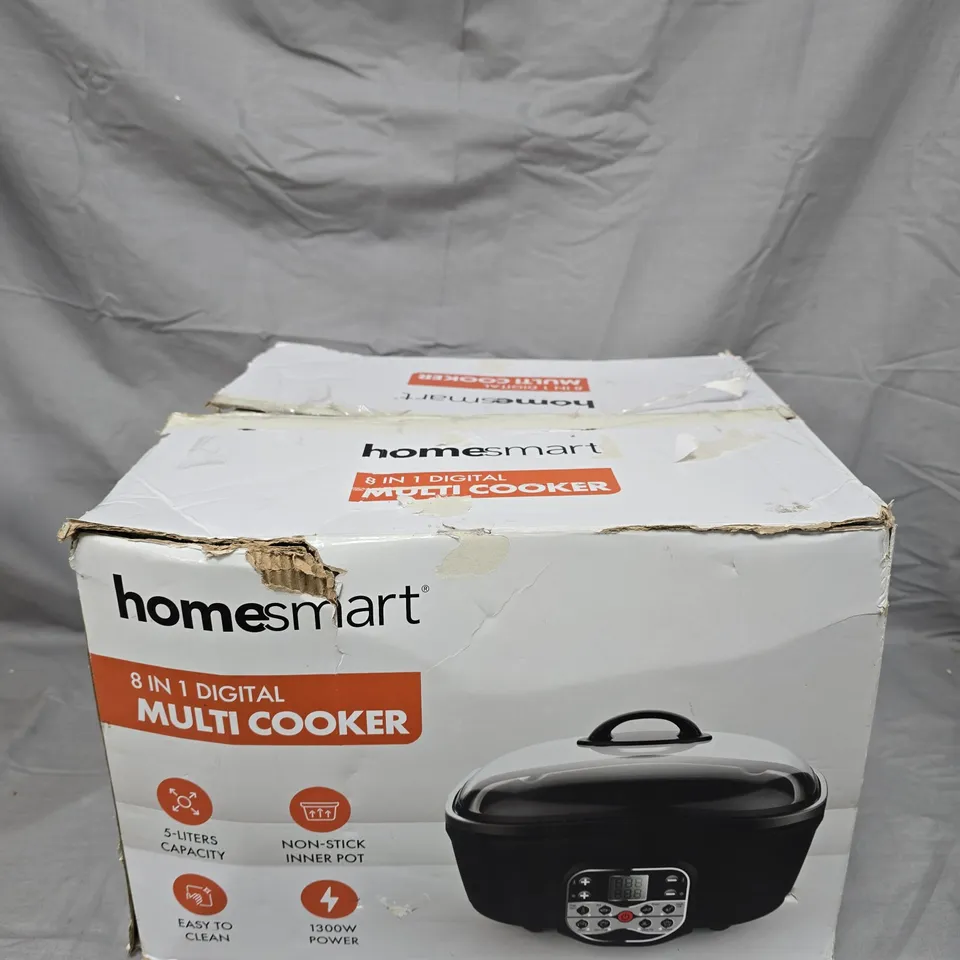 HOMESMART 8-IN-1 DIGITAL MULTI COOKER