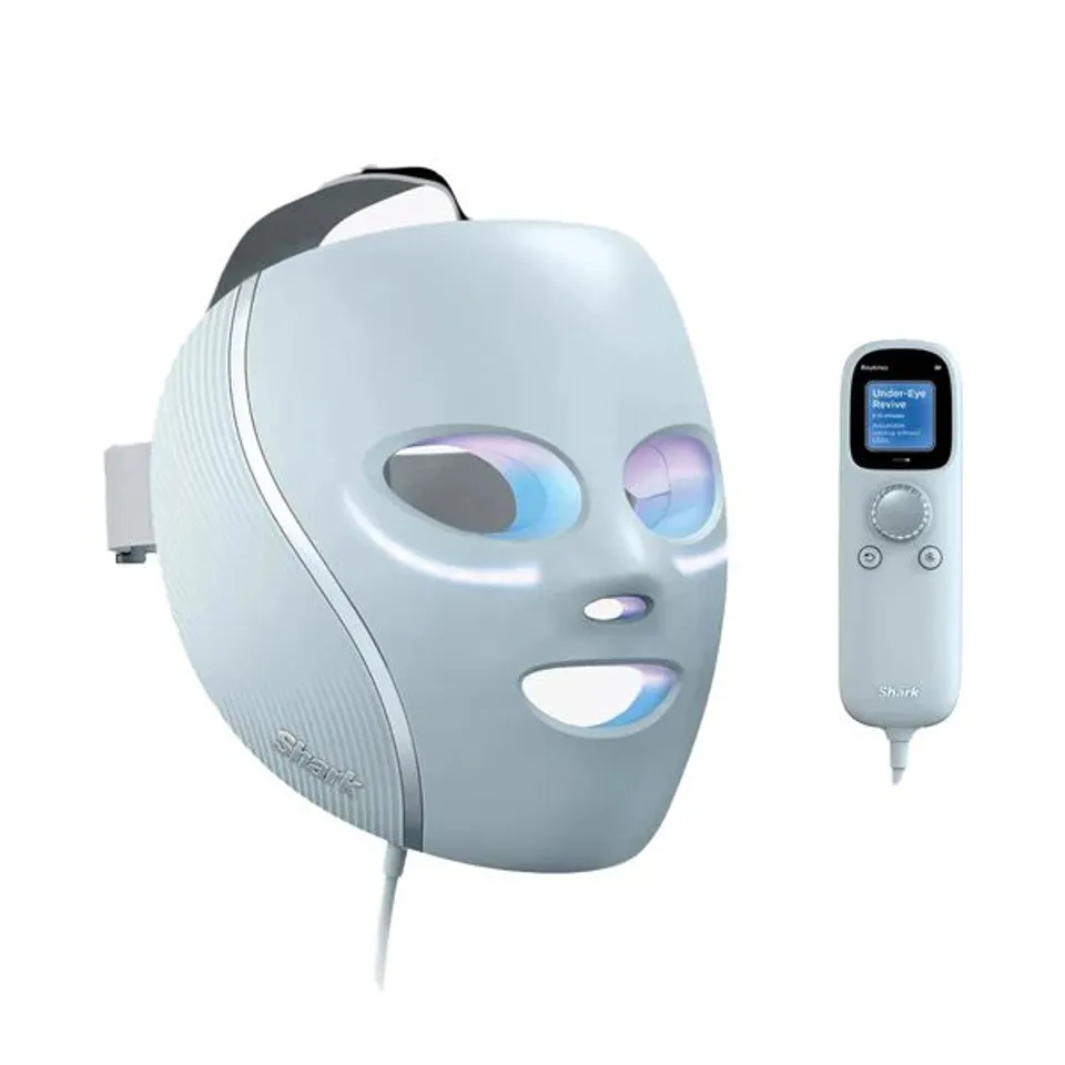 SHARK CRYO GLOW UNDER-EYE COOLING LED ANT-AGING MASK WITH CHARGING STAND