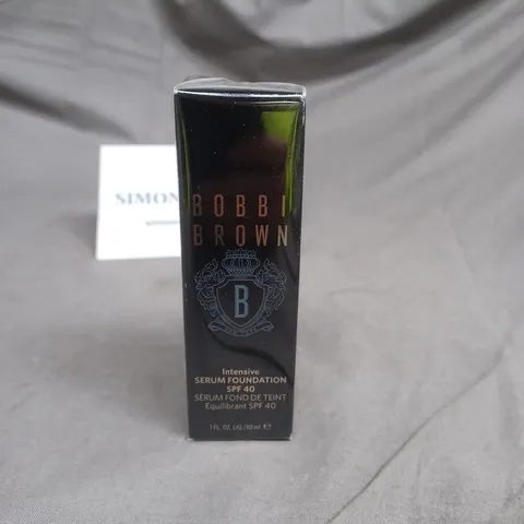 SEALED BOBBI BROWN INTENSIVE SERUM FOUNDATION SPF 40 SHADE WARM BEIGE 30ML