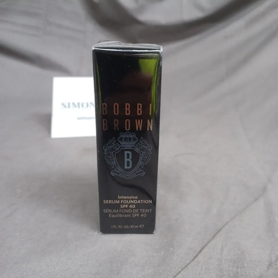 SEALED BOBBI BROWN INTENSIVE SERUM FOUNDATION SPF 40 SHADE WARM BEIGE 30ML