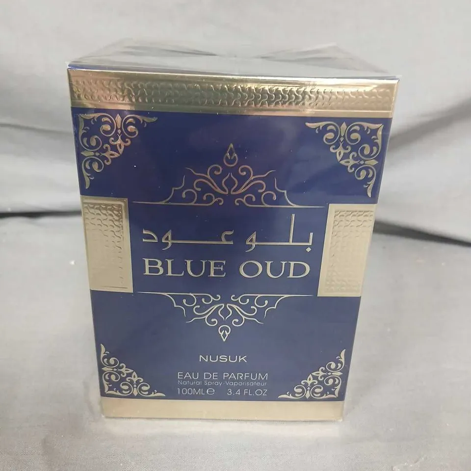 SIX BOXED NUSUK BLUE OUD EAU DE PARFUM 100ML