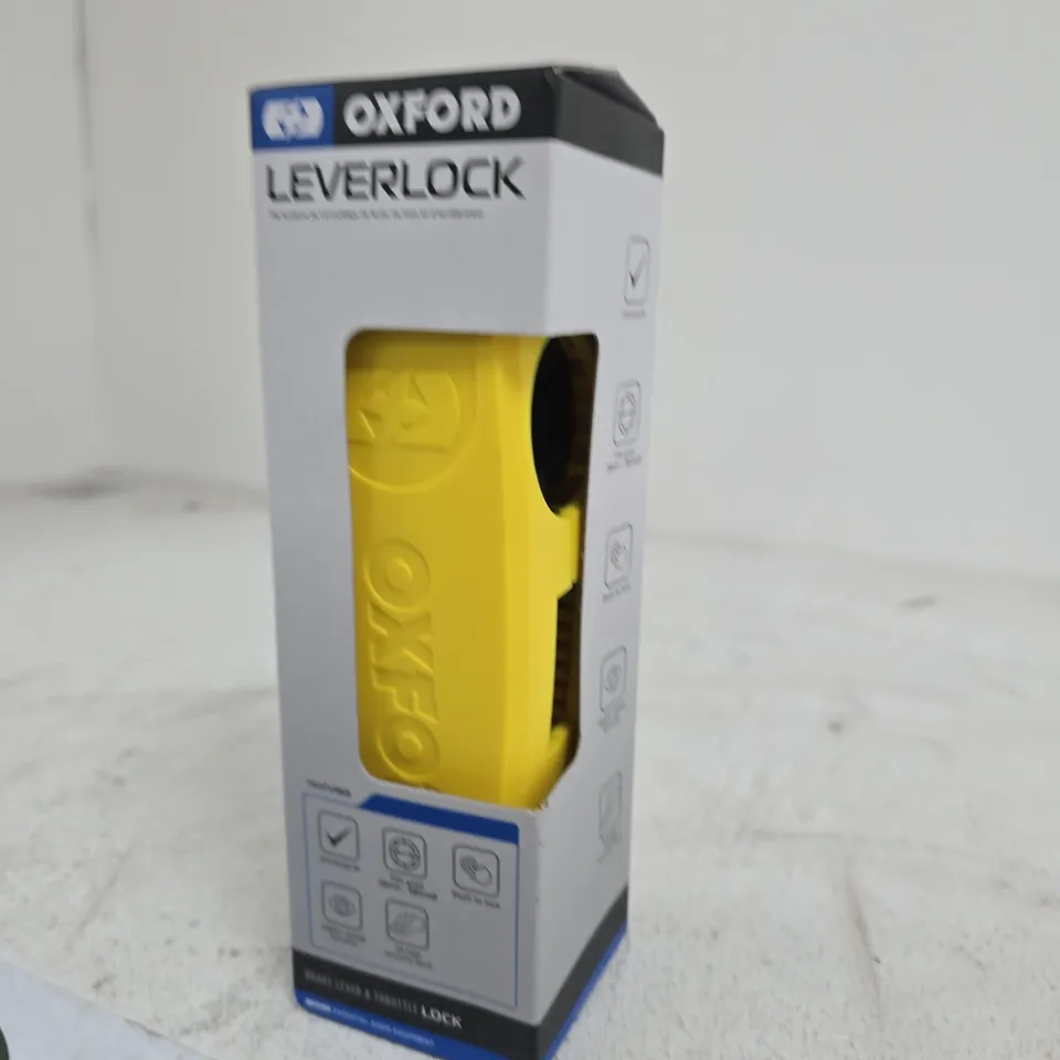 OXFORD LEVERLOCK BRAKE LEVER & THROTTLE LOCK – BOXED