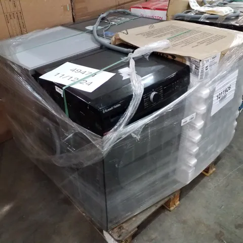 PALLET OF APPROXIMATELY 4 UNPROCESSED RAW RETURN WHITE GOODS TO INCLUDE