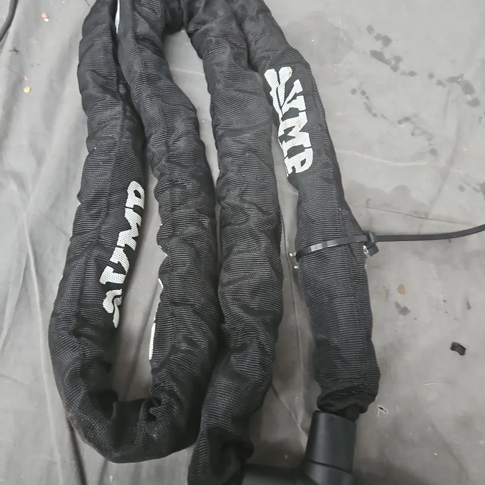 ABUS BIKE CHAIN LOCK WITH PROTECTIVE FABRIC SLEEVE