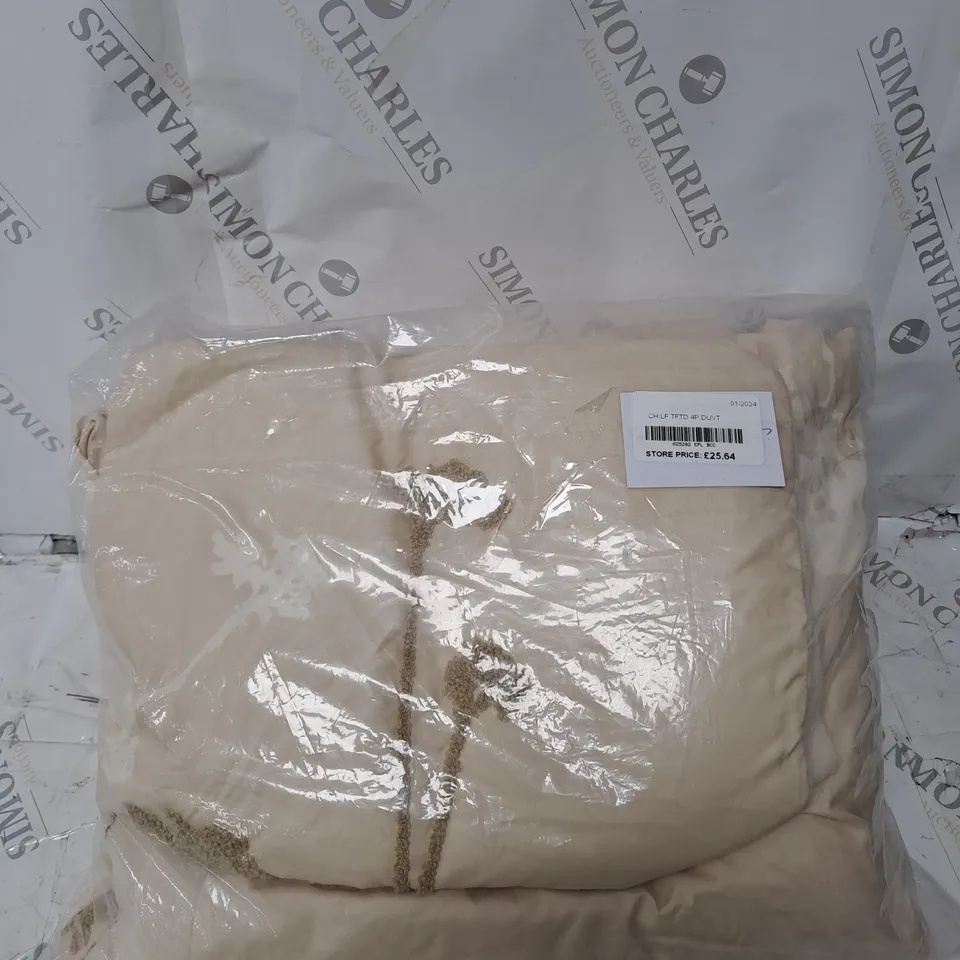 CHAMPAGNE KING SIZE DUVET SET SUPERSOFT COZZEE HOME 
