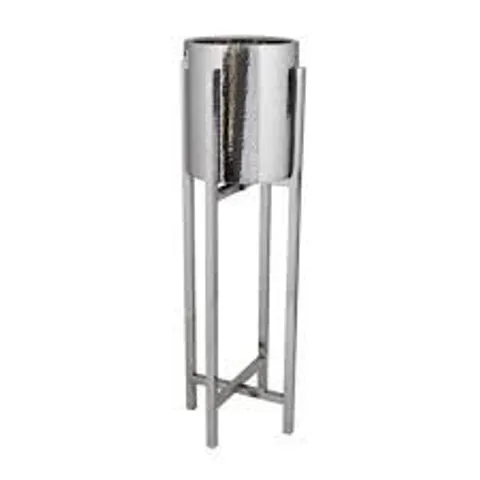 BRAND NEW BOXED HOMESDIRECT365 28CM STAINLESS STEEL WINE COOLER BOWL ON STAND