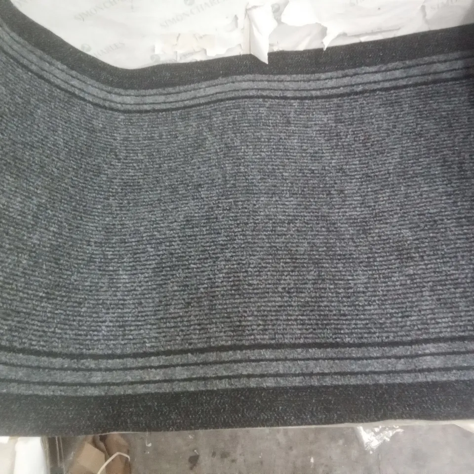 ABBY NEEDLEPUNCH GREY RUG 540X66CM