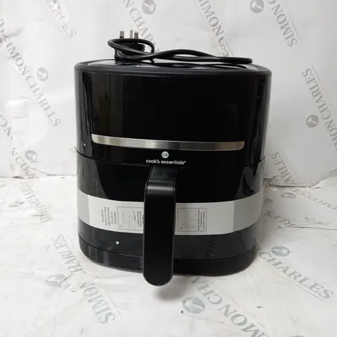 BOXED COOK'S ESSENTIALS 4L AIR FRYER IN BLACK