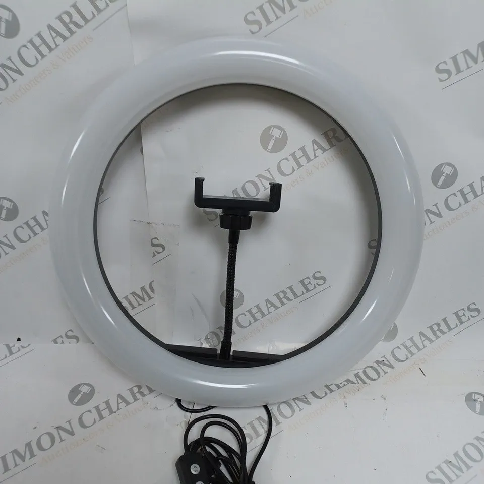 BOXED 12.6' RGB RING LIGHT FOR PHONE VIDEOS