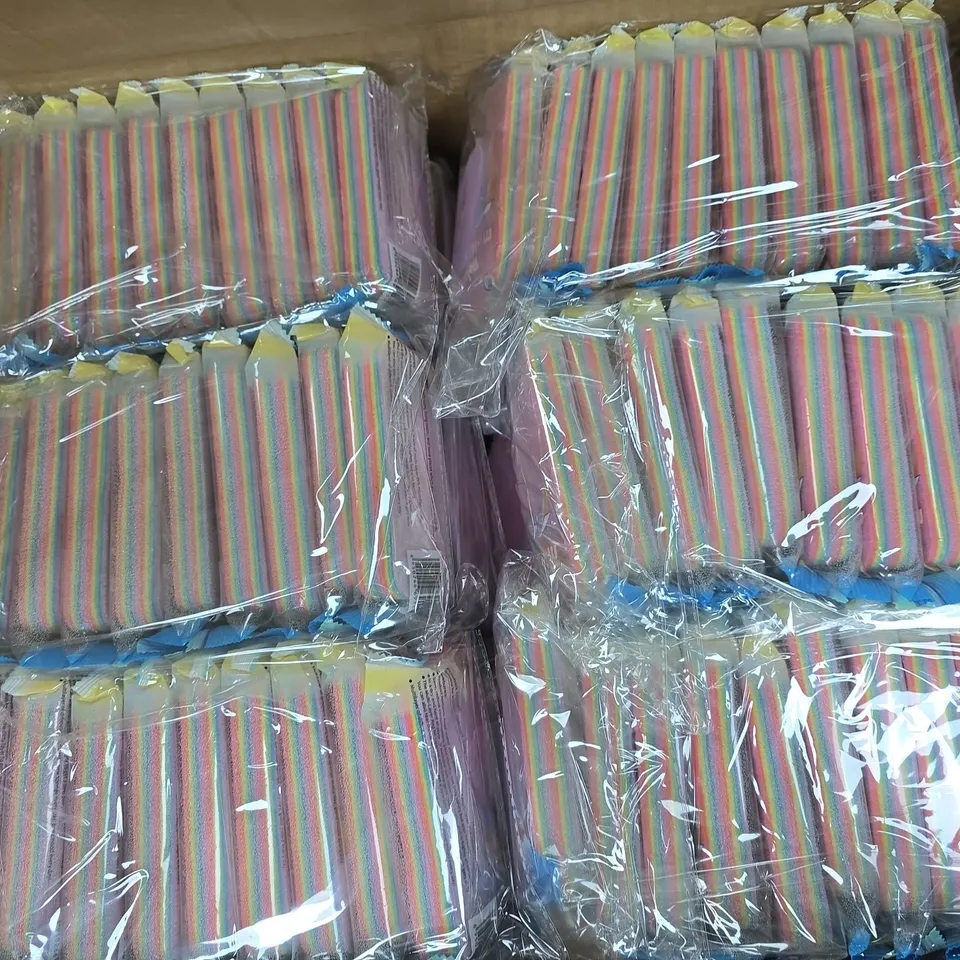 APPROXIMATELY 20 PACKS OF RAINBOW MULTILAYER RAGS (10 PER PACK)