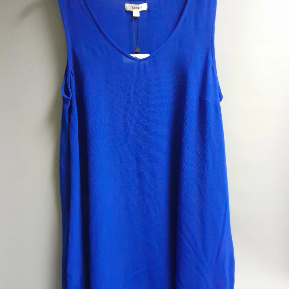 3 WOMEN'S TANK TOP DRESS IN BLUE, RED, KHAKI SIZES 6, 8 AND 12