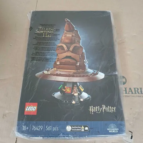 BOXED LEGO HARRY POTTER TALKING SORTING HAT - 76429