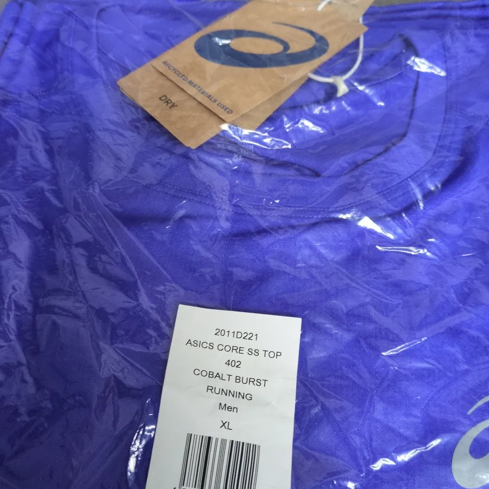 ASICS CORE SS TOP – COBALT BURST, MEN’S XL